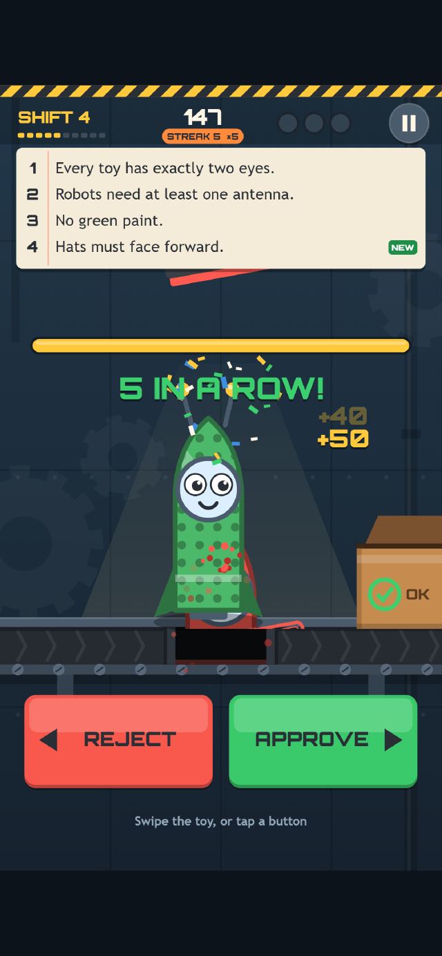Line Inspector Devlog: A Rulebook That Changes Every Shift